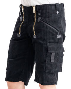 Liam Herren Kurze Zunfthose  schwarz 52