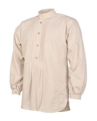 Ville Herren Hirtenhemd  natur 2XL