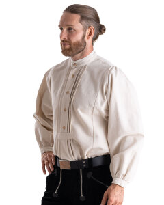 Ville Herren Hirtenhemd  natur 2XL