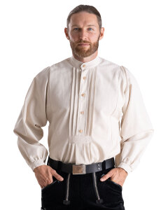 Ville Herren Hirtenhemd  natur M