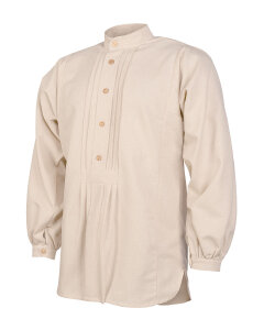 Ville Herren Hirtenhemd  natur S