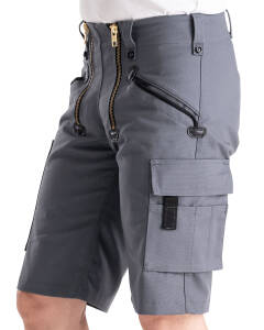 Lenz Herren Kurze Zunfthose  grau 52