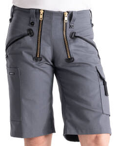 Lenz Herren Kurze Zunfthose  grau 60