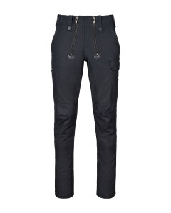 Noah Herren Zunfthose ohne Schlag  schwarz 102