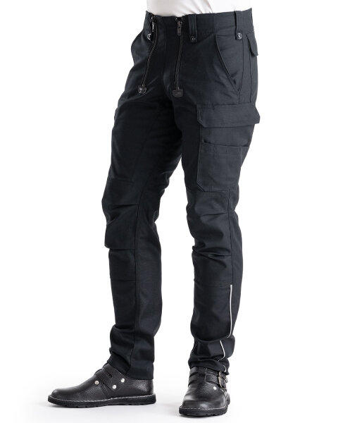 Noah Herren Zunfthose ohne Schlag  schwarz 90
