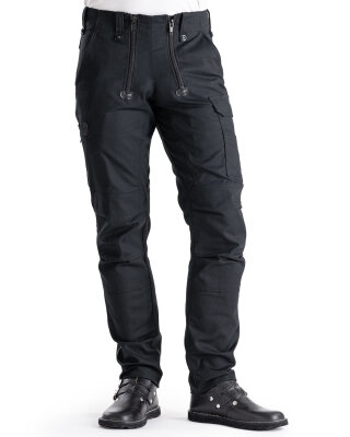 Noah Herren Zunfthose ohne Schlag  schwarz 90