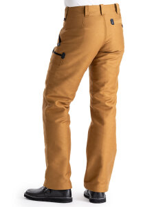 Alfred Herren Zunfthose ohne Schlag  braun 44