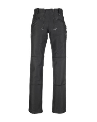 Alfred Herren Zunfthose ohne Schlag  schwarz 44