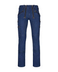 Mario Herren Zunfthose ohne Schlag  blue-denim 98