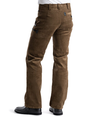 Virgis Herren Zunfthose ohne Schlag  olivbraun 94
