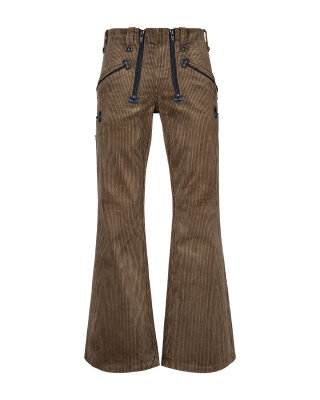 Darius Herren Zunfthose mit Schlag  olivbraun 23