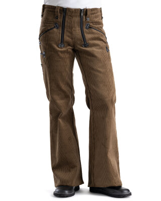 Darius Herren Zunfthose mit Schlag  olivbraun 24