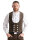 Laris Herren Zunftweste kurzer Rücken  olivbraun 2XL