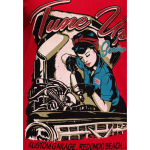 Queen Kerosin Tune Up t-shirt red Size XL