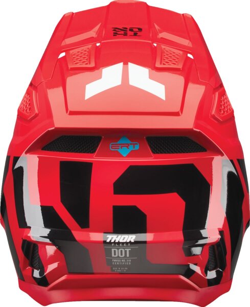 Helmet Fleet Forge Red 2x