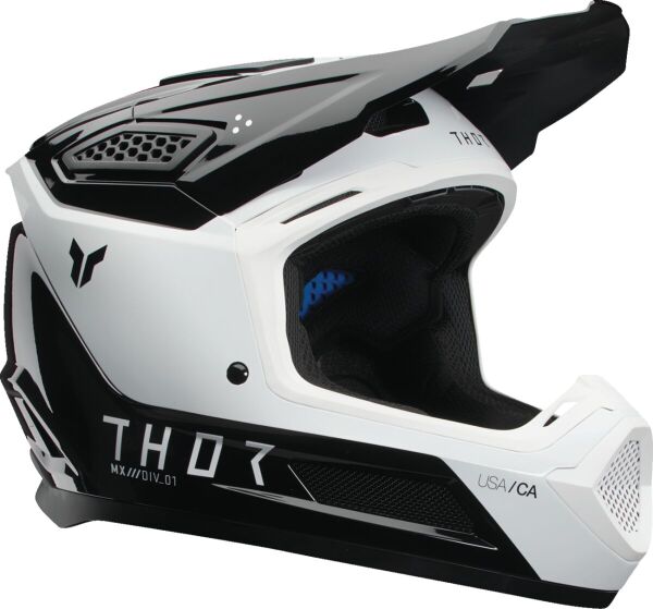 Helmet Fleet Storm Bk/wh Lg