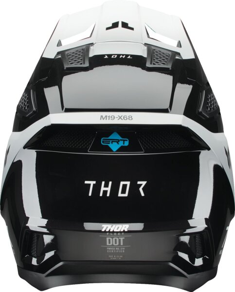 Helmet Fleet Storm Bk/wh Xl