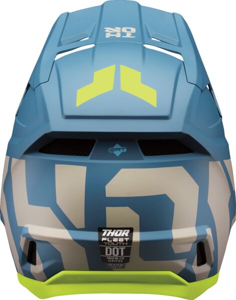 Helmet Fleet Yth Forge Blue S