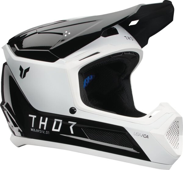 Helmet Fleet Yth Storm Bk/wh M