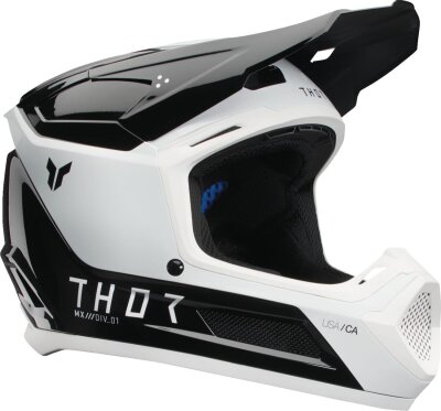 Helmet Fleet Yth Storm Bk/wh M