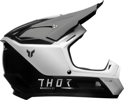 Helmet Fleet Yth Storm Bk/wh M