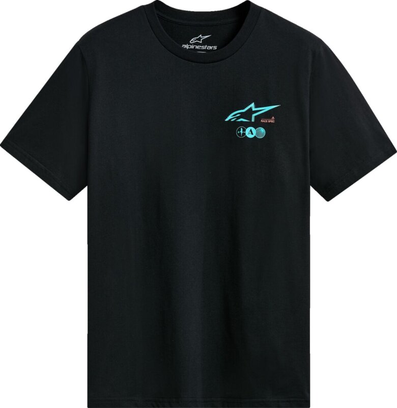 Ss Tee Csf Asym Blk M