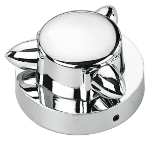 GZP Krommet gas cap cover Small 66mm