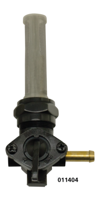 GZP Petcock long s/s screen right Black