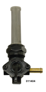 GZP Petcock long s/s screen right Black