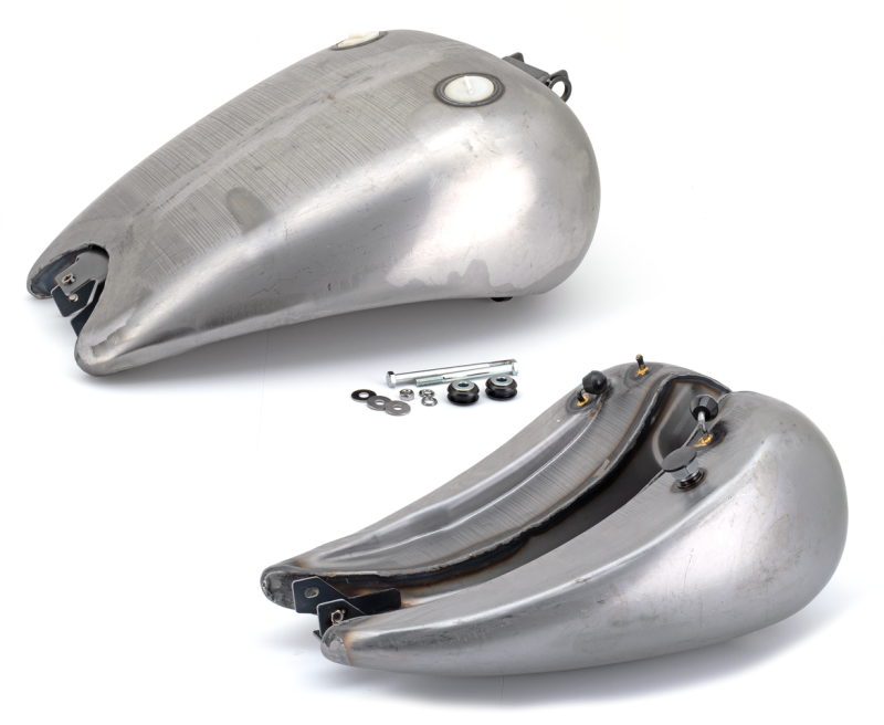 GZP 2" Str Dyna gastank dual smooth top (IT)