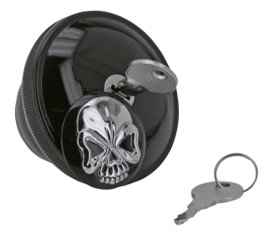 GZP Chr Skull locking gascap vntd 83-96 (IT)