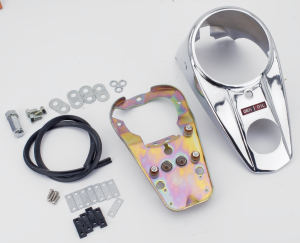 GZP Two light dash w/base plate Fat Bob