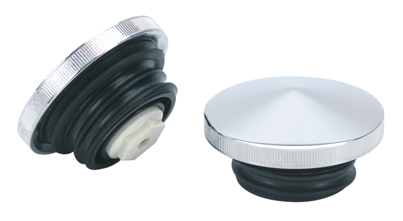 GZP chrome pointed gascap vented 82-up (IT)