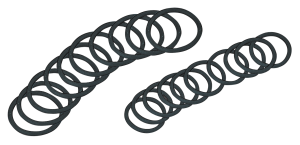 GZP 10pck O-ring, kick/footpeg Small (IT)