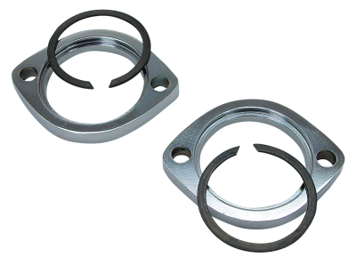 GZP Lucifer polished s/s exhaust clamps (IT)