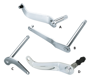 GZP Shifter shaft FL74-84 Splined (IT)
