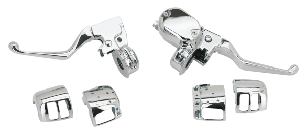 GZP Blk Handlebar ctrl kit XL07-13 1/2" (IT)