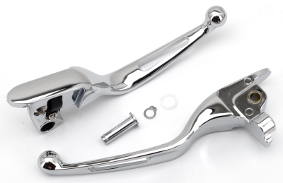 GZP Chr Vortex FLH/T08-16 levers w/cable