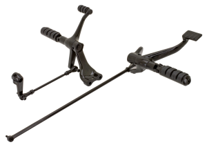 GZP Black forward control kit +2" XL04-1 (IT)