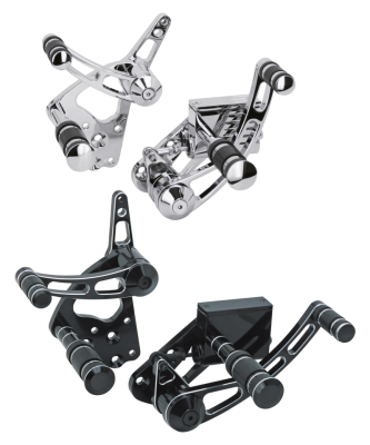 GZP Black/cut fwd control kit F*ST00-17 (IT)