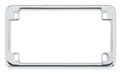 GZP License plate frame chrome (IT)