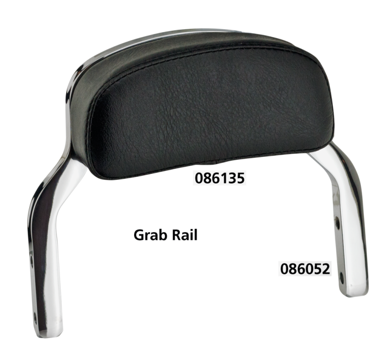 GZP Black mini backrest pad kit (IT)