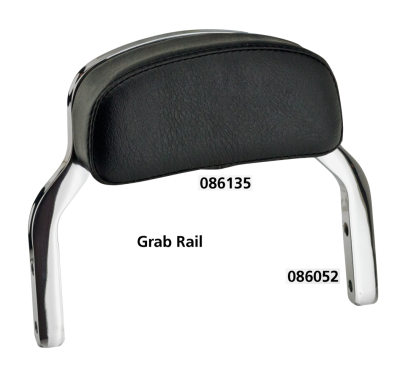 GZP Black mini backrest pad kit (IT)
