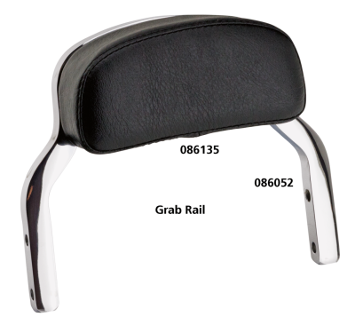 GZP Black mini backrest pad kit (IT)