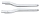 GZP Fender struts FXWG80-86, Chrome, 3-h (IT)