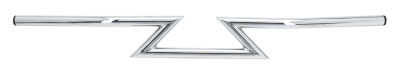 GZP Chrome Z-Bar 1" Chrome w/o dimple