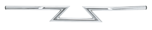 GZP Chrome Z-Bar 1" Chrome w/o dimple