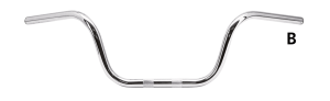 GZP Apehanger 8" rise w/o dimple (IT)