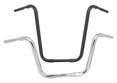 GZP Chr 1-1/4" Apehanger handlebar 12" h (IT)