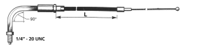 GZP Black BT90 LN=33" 90dgr idle (IT)